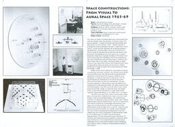 Space Constructions: From Visual to Aural Space 1965-69