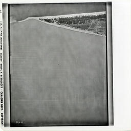 Shore of Lake Erie by Leaminton (Flight Line A3272, Photo Number 49)