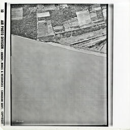 Shore of Lake Erie by Leaminton (Flight Line A3272, Photo Number 54)