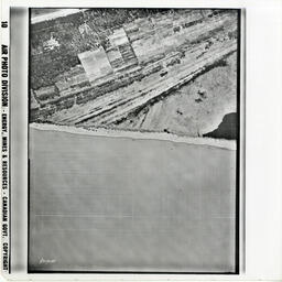 Shore of Lake Erie by Leaminton (Flight Line A3272, Photo Number 55)