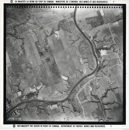 South Nation River at Lemieux (Flight Line A9615, Roll [17W], Photo Number 92)