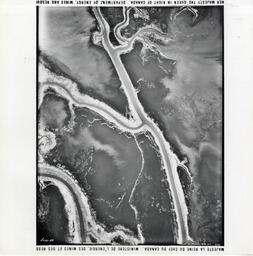 Lake Winnipeg, Netley Marsh (Flight Line A9710, Roll [62E], Photo Number 82)