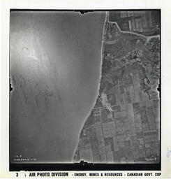 Point Pelee, Lake Erie Shoreline (Flight Line A11161, Roll [54W], Photo Number 7)
