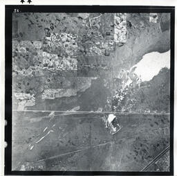 Blackstrap Lake and Buffalo  (Flight Line A11239, Roll [48], Photo Number 33)