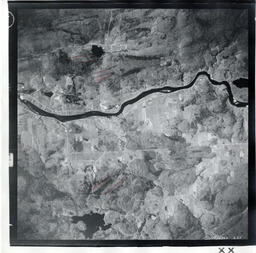 Lac Georges, Riviere D'Argent (Flight Line A12362, Roll [56S], Photo Number 225)
