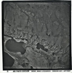 Sachs River at Angus Lake west (Flight Line A12769, Roll [BW], Photo Number 10)