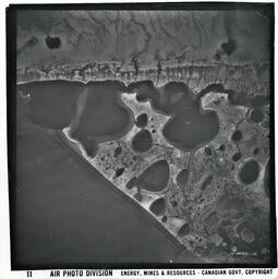 Sachs River at Angus Lake west (Flight Line A12769, Roll [BW], Photo Number 12)