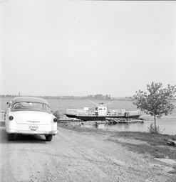 Old Cronk Ferry, Green Point to Deseronto replaced by bridge. - V054-7-135