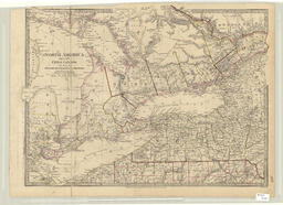 North America sheet III Upper Canada with parts of New-York, Pennsylvania and Michigan. Published by the Society for the Diffusion of Useful Knowledge.