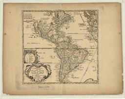 L'Amerique autrement le nouveau monde et Indes occidentales. Par P. Du Val d'Abbeville geographe ordinaire du Roy. A Paris. Chez sa Veuve au coin de la rüe de Harlay, proche le Palais. Avec privil? du Roy. Pour vingt ans 1684