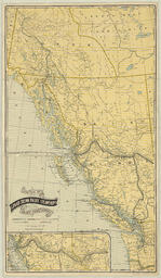 Routes of Grand Trunk Pacific steamships Pacific Coast service